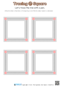Tracing 17E squares marked Free Download. Click on image or button to enlarge.