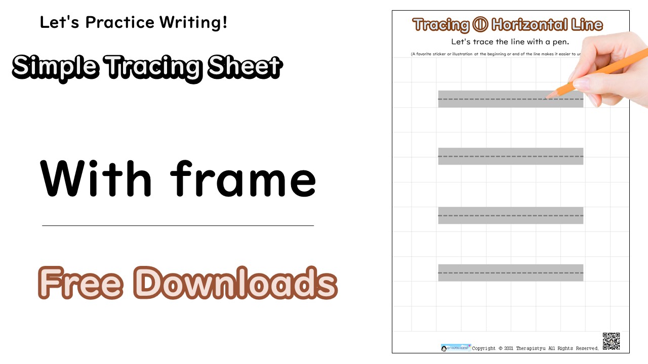 simple tracing sheet(with frame)