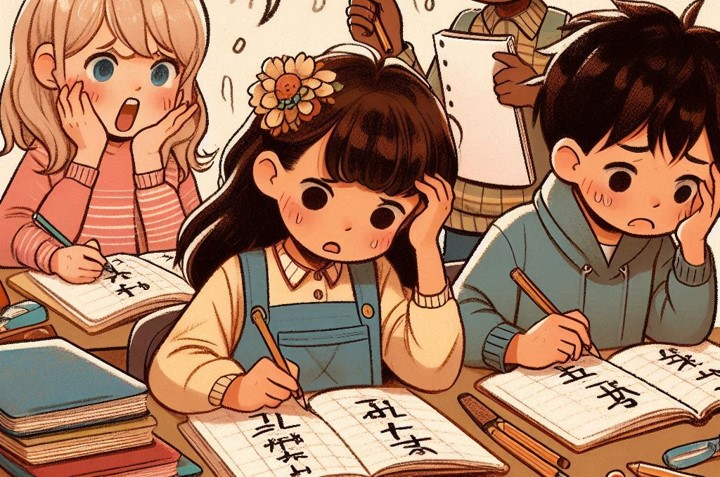 発達障害のある子どもが漢字学習でつまずく場面には、いくつかの典型的なパターンがあります。