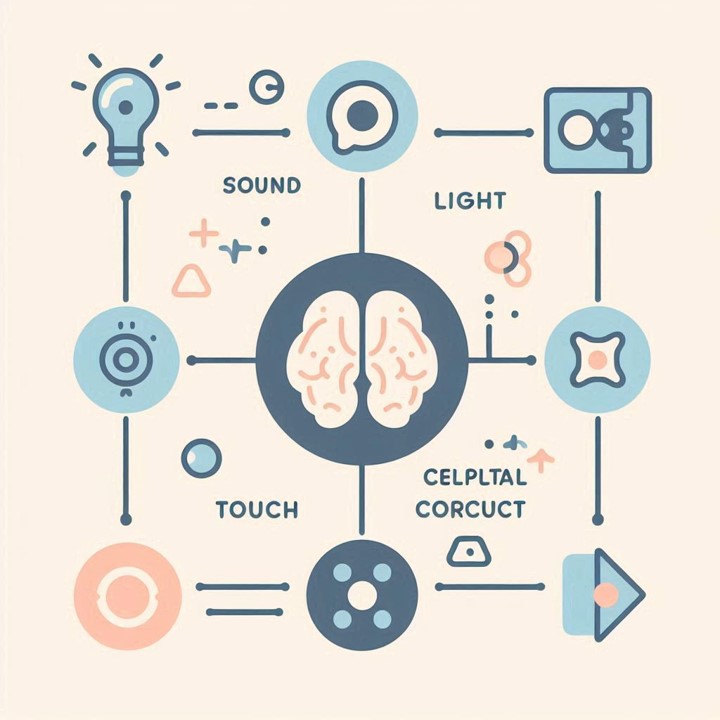 睡眠、覚醒、注意、感覚の処理などに関わっています。